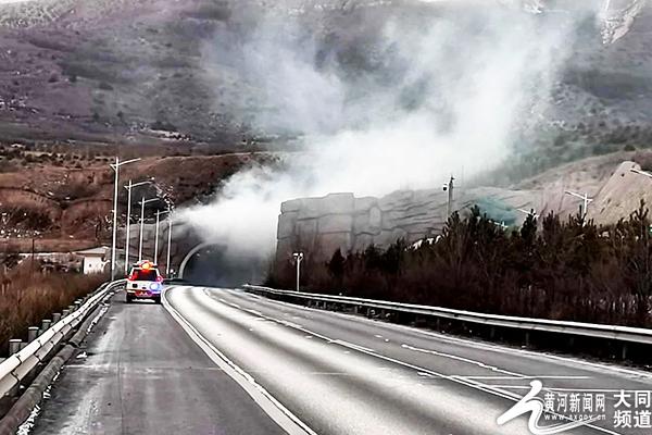 轿车隧道内突发自燃 民警紧急处置温暖群众